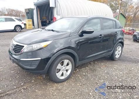 2012 Kia Sportage Lx из США, поврежденный, VIN KNDPB3A2XC7215438